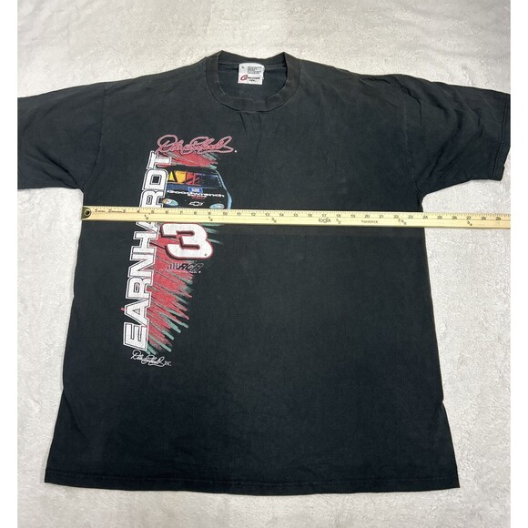 Vtg NASCAR Shirt Dale Earnhardt Competitors View 1999 Winston Cup Schedule XL - Picture 4 of 6